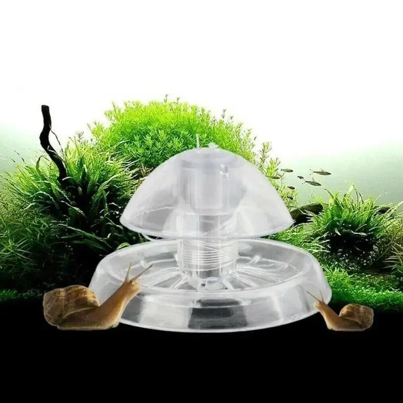 Aquarium Fish Photography - 2026 New 6/8CM Clear Plastic Snail