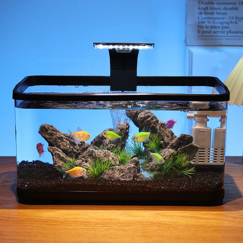 Fish Tank Filter Aquarium - Desktop fish tank circulating filter aquarium,