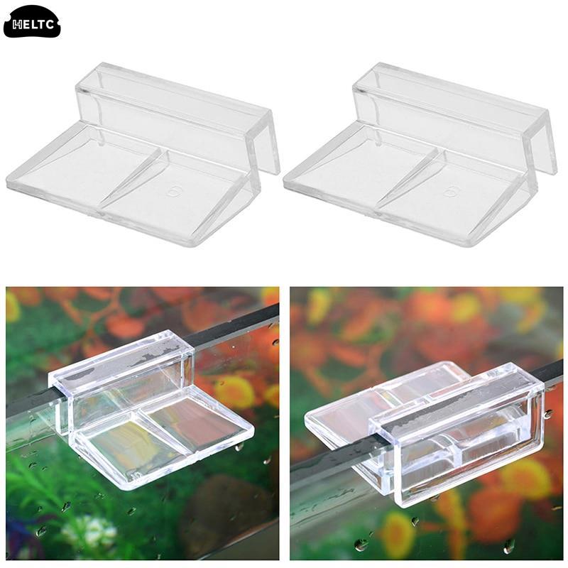 Aquarium Fish Glass - 4PCS Aquarium Glass Cover Holder Acrylic