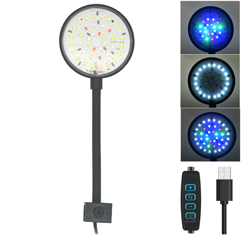 USB Aquarium LED Lamp Fish Tan - Aquarium Fish Light Lamp ulasan dan harga