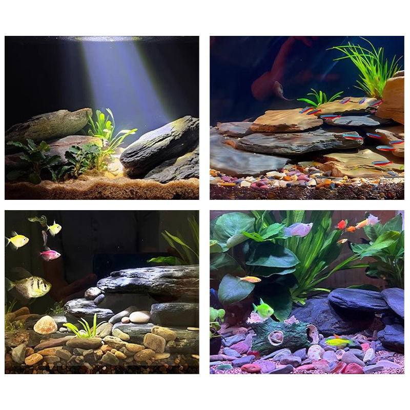 500/1000g Fish Tank Landscape  - Aquarium Fish Fishing ulasan dan harga