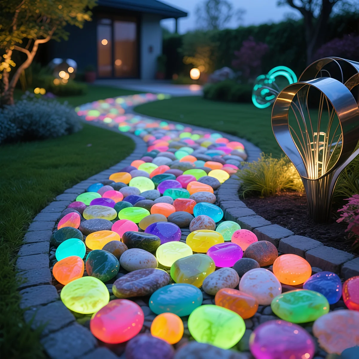 1CM 100pcs Color Goose Stone L - Aquarium Fish Fishing ulasan dan harga