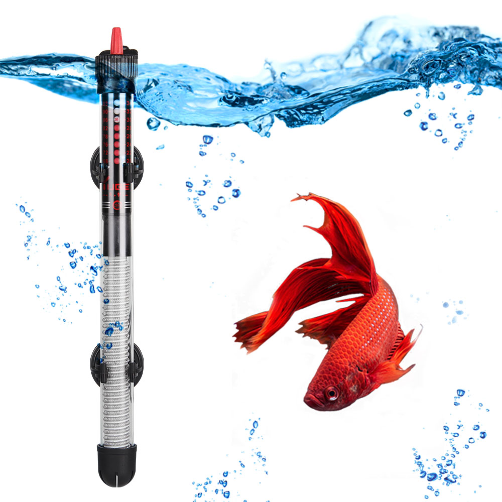 110v-220v Adjustable Temperatu - Aquarium Heater Submersible ulasan dan harga