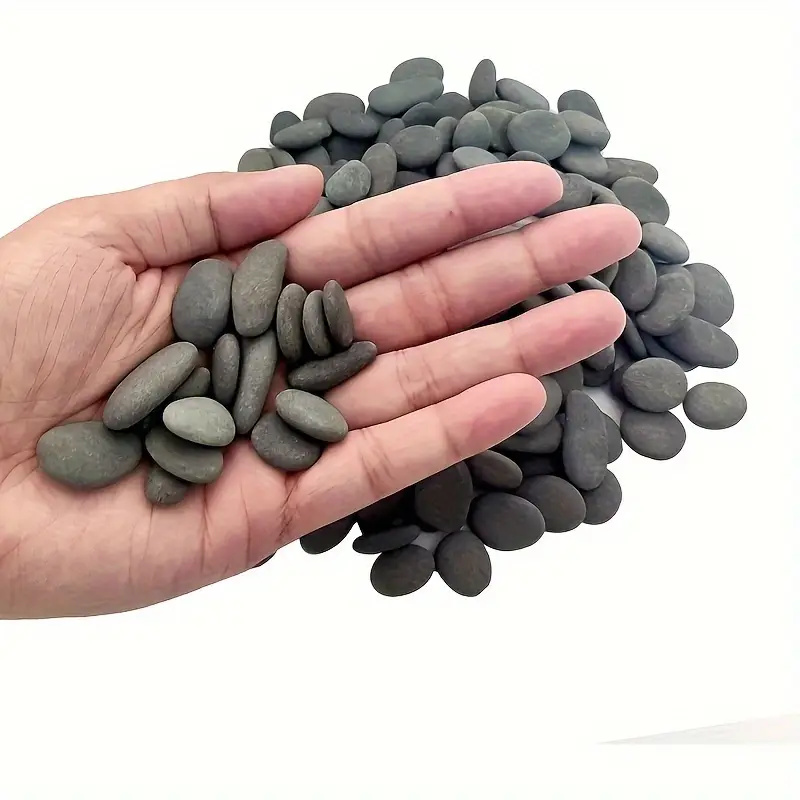 20Pcs Natural River Rocks Smoo - Aquarium Fish Fishing ulasan dan harga