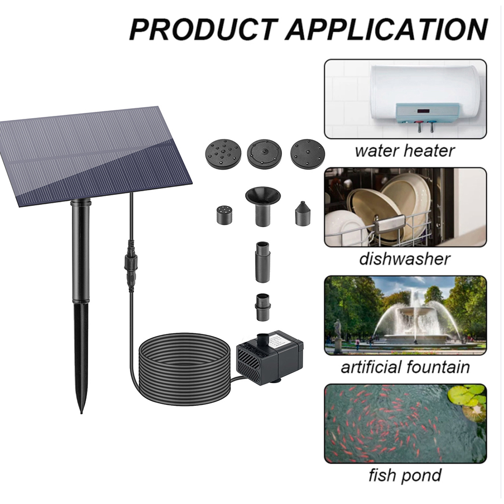5W 5V Water Fountain Garden De - Aquarium Fish Fishing ulasan dan harga