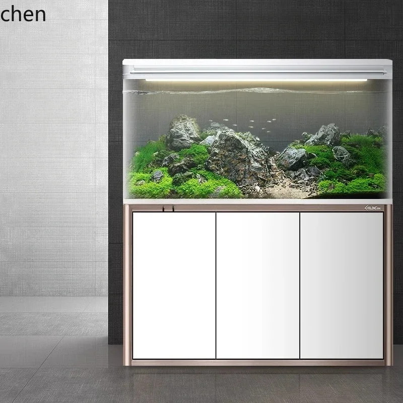 T6-  living room fish tank Xil - Aquarium Xilong ulasan dan harga