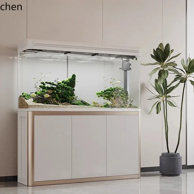 T6-  living room fish tank Xil - Aquarium Xilong ulasan dan harga