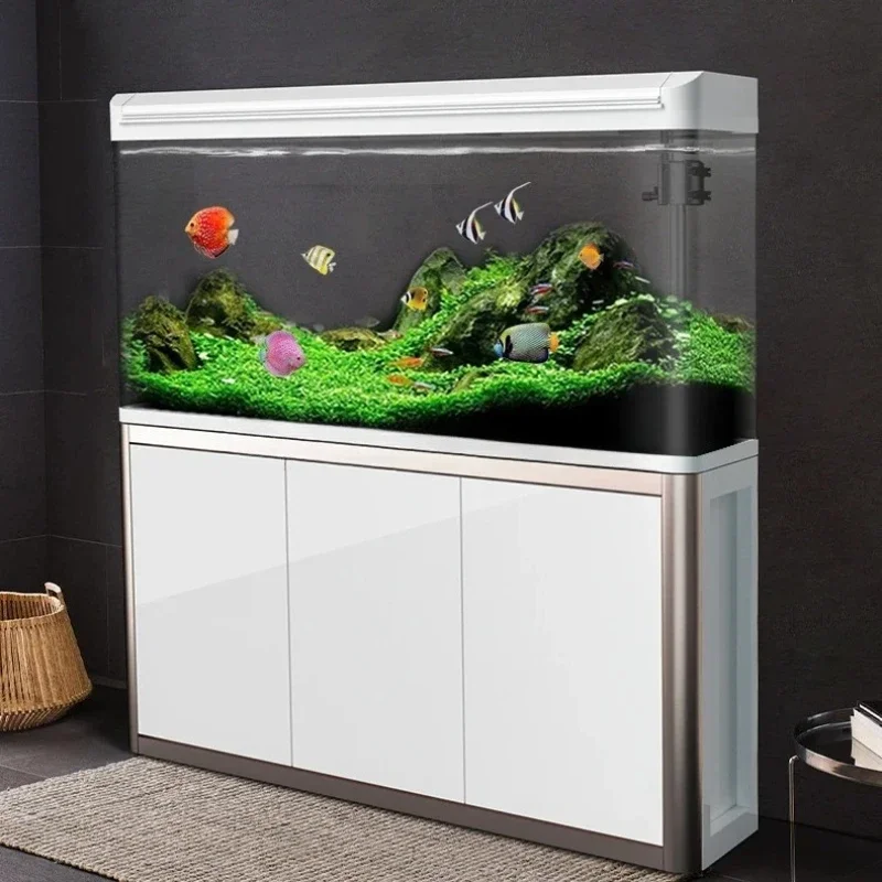 T6-  living room fish tank Xil - Aquarium Xilong ulasan dan harga