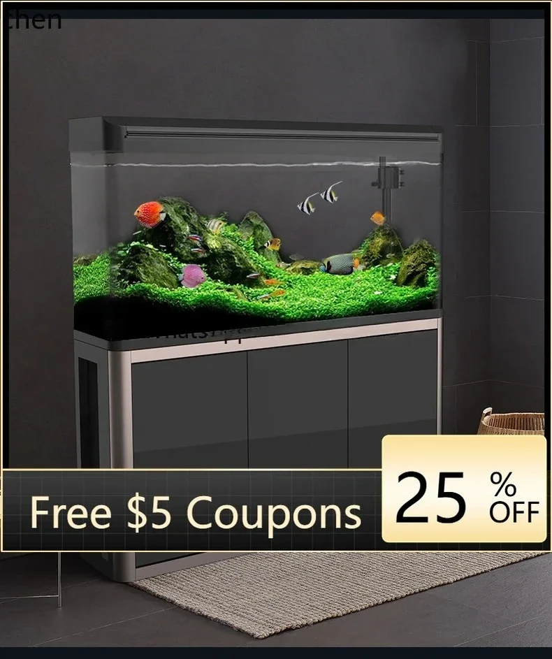 T6-  living room fish tank Xil - Aquarium Xilong ulasan dan harga