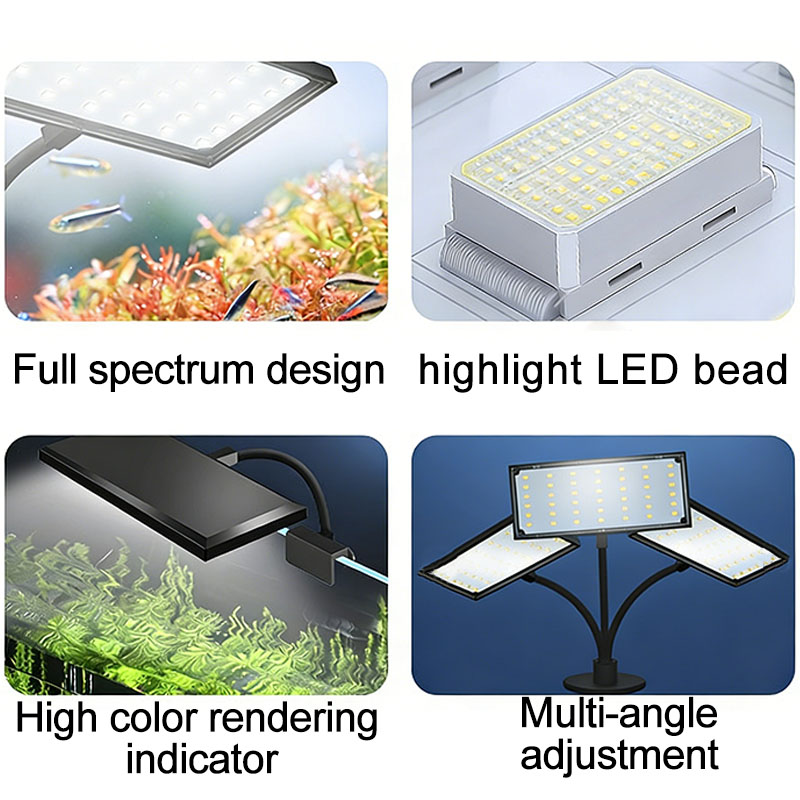 Aquarium Fish Tank Full Spectr - Aquarium Fish Light Lamp ulasan dan harga