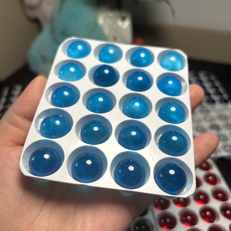 10/20pcs Solid Color Glass Bal - Aquarium Fish Glass ulasan dan harga