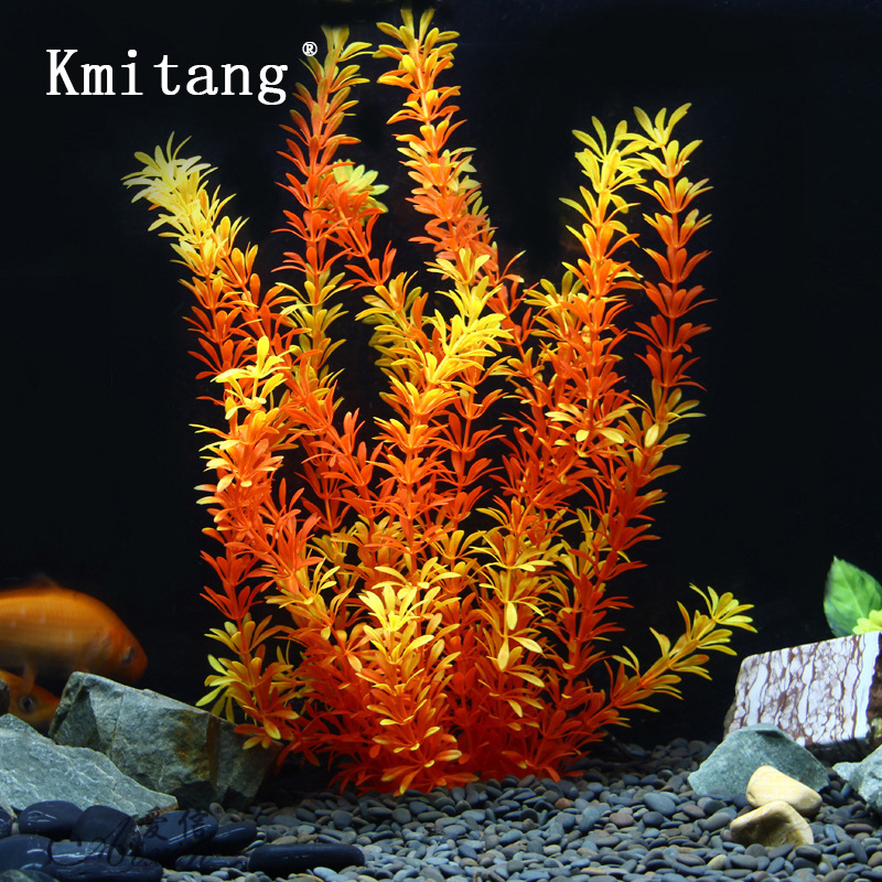100cm Tropical Plants Large Ar - Aquarium Fish Fishing ulasan dan harga