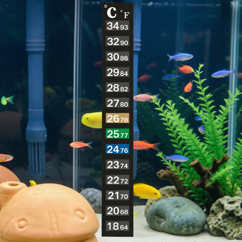 1/5 PCS High-Precision Thermom - Aquarium Thermometer ulasan dan harga