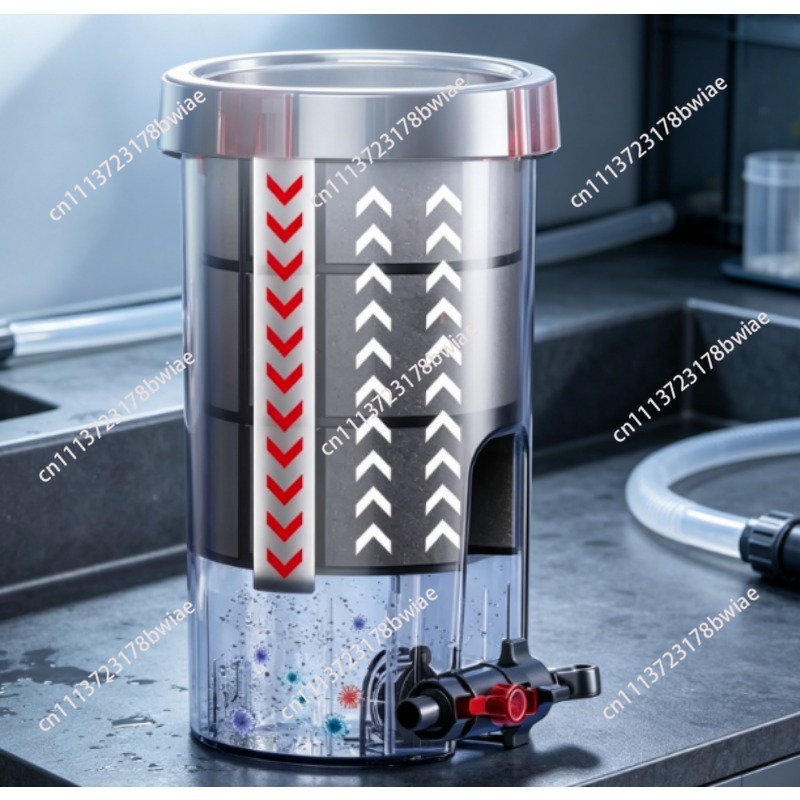 Aquarium Pre Filter Barrel Sil - Fish Tank Filter Aquarium ulasan dan harga