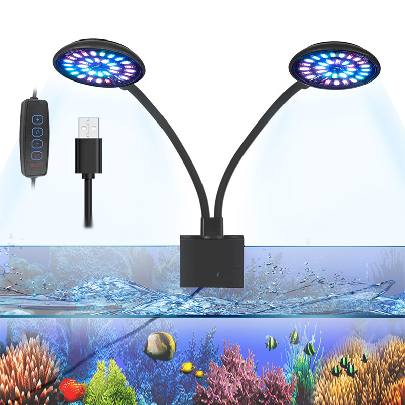 USB Aquarium LED Light Fish Ta - Aquarium Fish Light Lamp ulasan dan harga