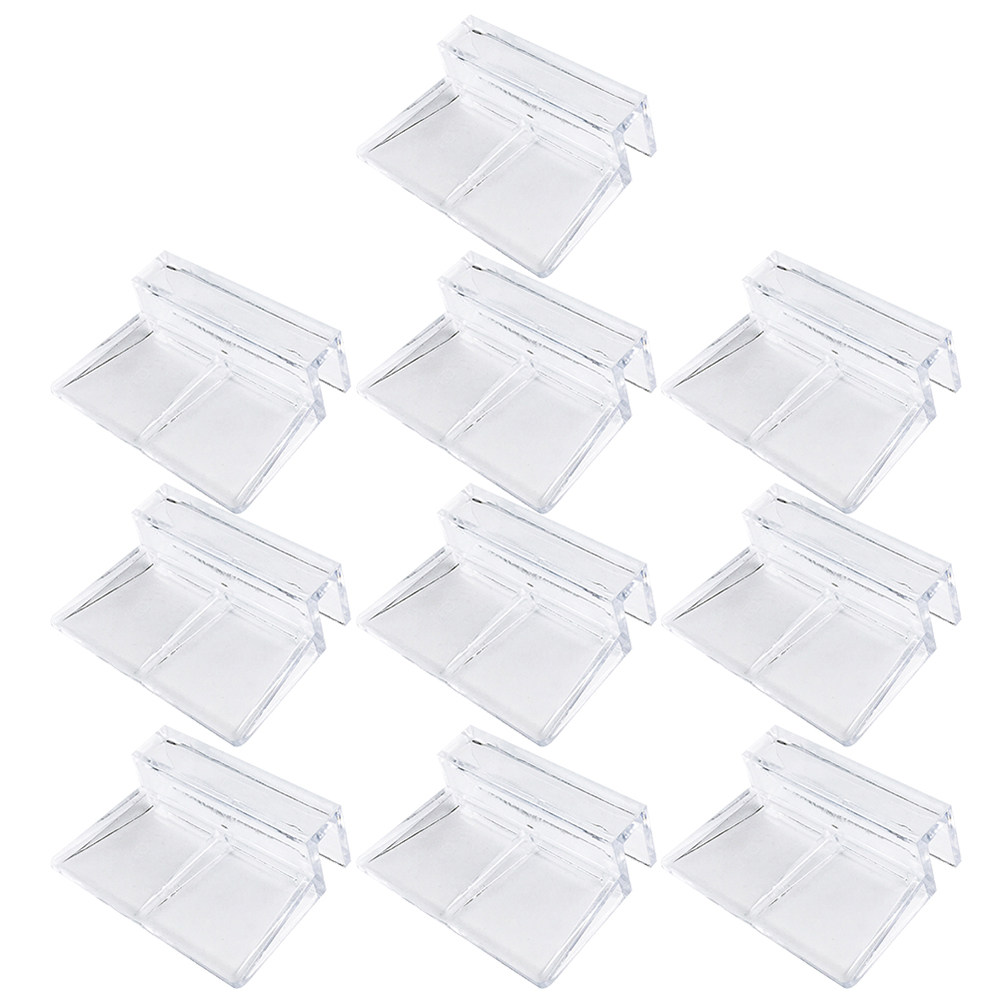 10Pcs Acrylic Support Brackets - Aquarium Fish Glass ulasan dan harga