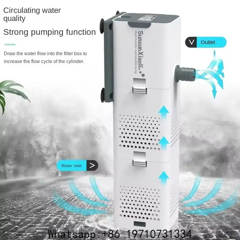 SUNSUN 3 in 1 Filter for Aquar - Fish Tank Filter Aquarium ulasan dan harga
