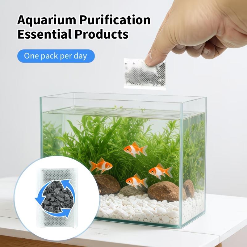 10/20/40Pcs Fish Tank Activate - Fish Tank Filter Aquarium ulasan dan harga