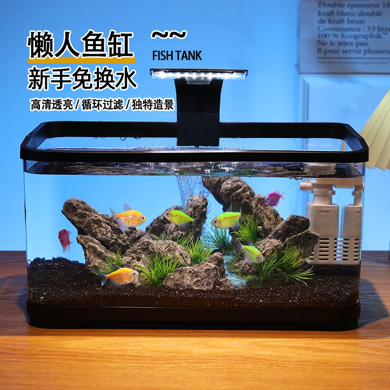 Desktop fish tank circulating  - Fish Tank Filter Aquarium ulasan dan harga