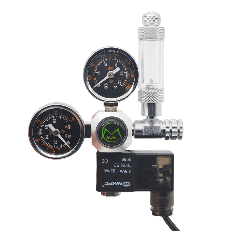 Aquarium CO2 Regulator Magneti - Aquarium Fish Photography ulasan dan harga
