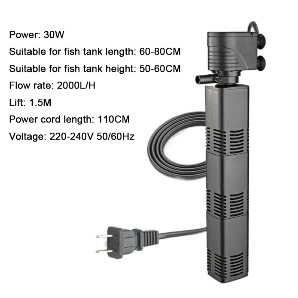 Plastic 3 in 1 Fish Tank Filte - Fish Tank Filter Aquarium ulasan dan harga