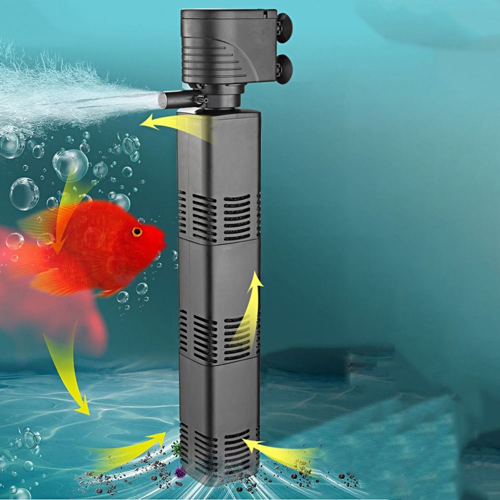 Plastic 3 in 1 Fish Tank Filte - Fish Tank Filter Aquarium ulasan dan harga