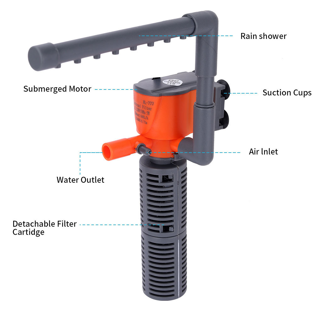 Xilong XL-666/777A Mini Pumpin - Aquarium Xilong ulasan dan harga