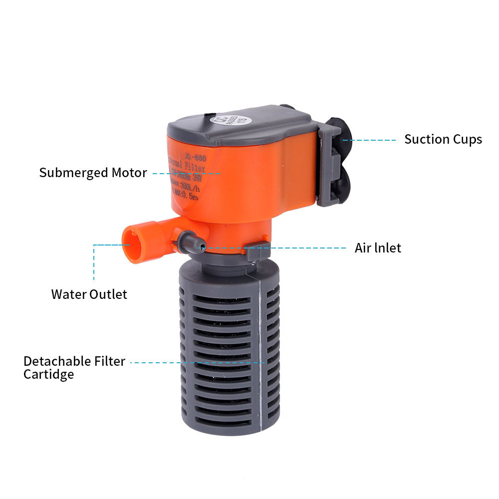 Xilong XL-666/777A Mini Pumpin - Aquarium Xilong ulasan dan harga
