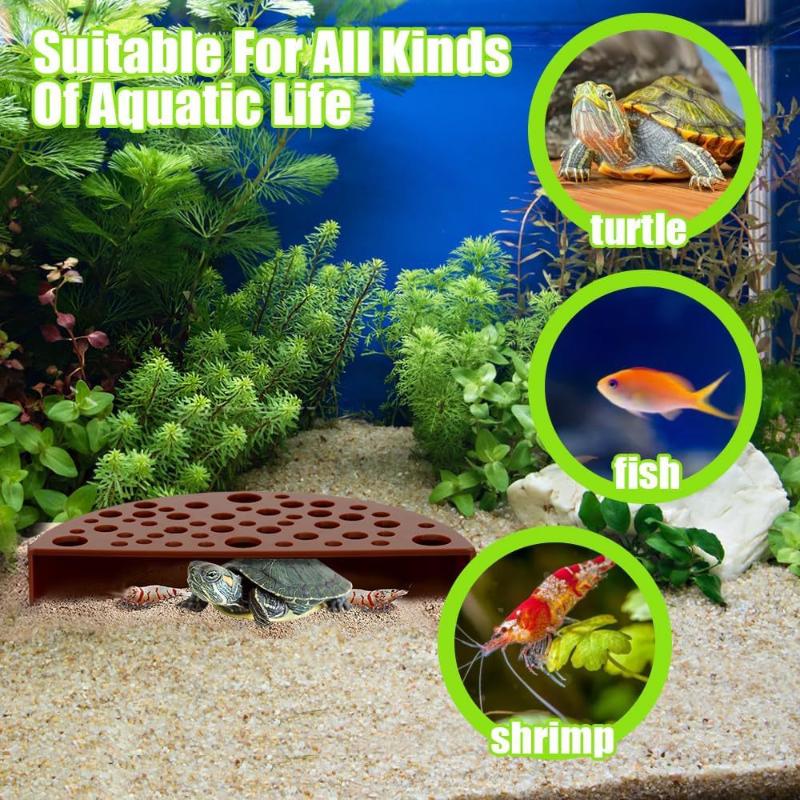 New Aquarium Hidden Cave Shelt - Aquarium Fish Fishing ulasan dan harga