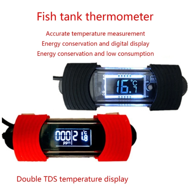 Aquarium Thermometer Digital W - Aquarium Thermometer ulasan dan harga