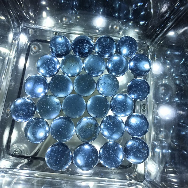 Glass Marble 14/16/17mm Colore - Aquarium Fish Fishing ulasan dan harga