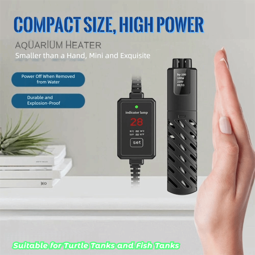 Quartz Glass Aquarium Submersi - Aquarium Heater Submersible ulasan dan harga
