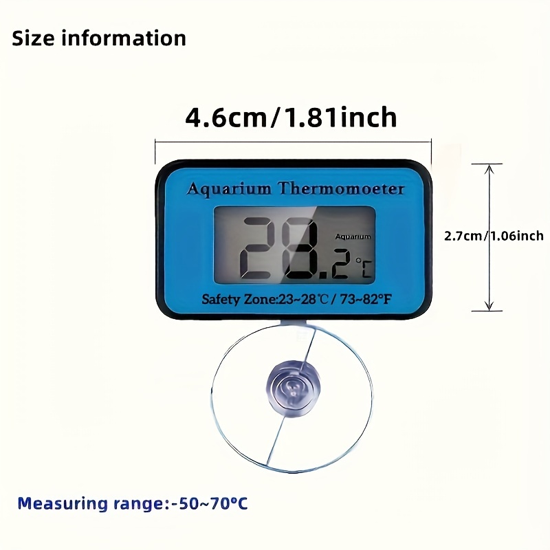 LCD Digital Aquarium Thermomet - Aquarium Thermometer ulasan dan harga