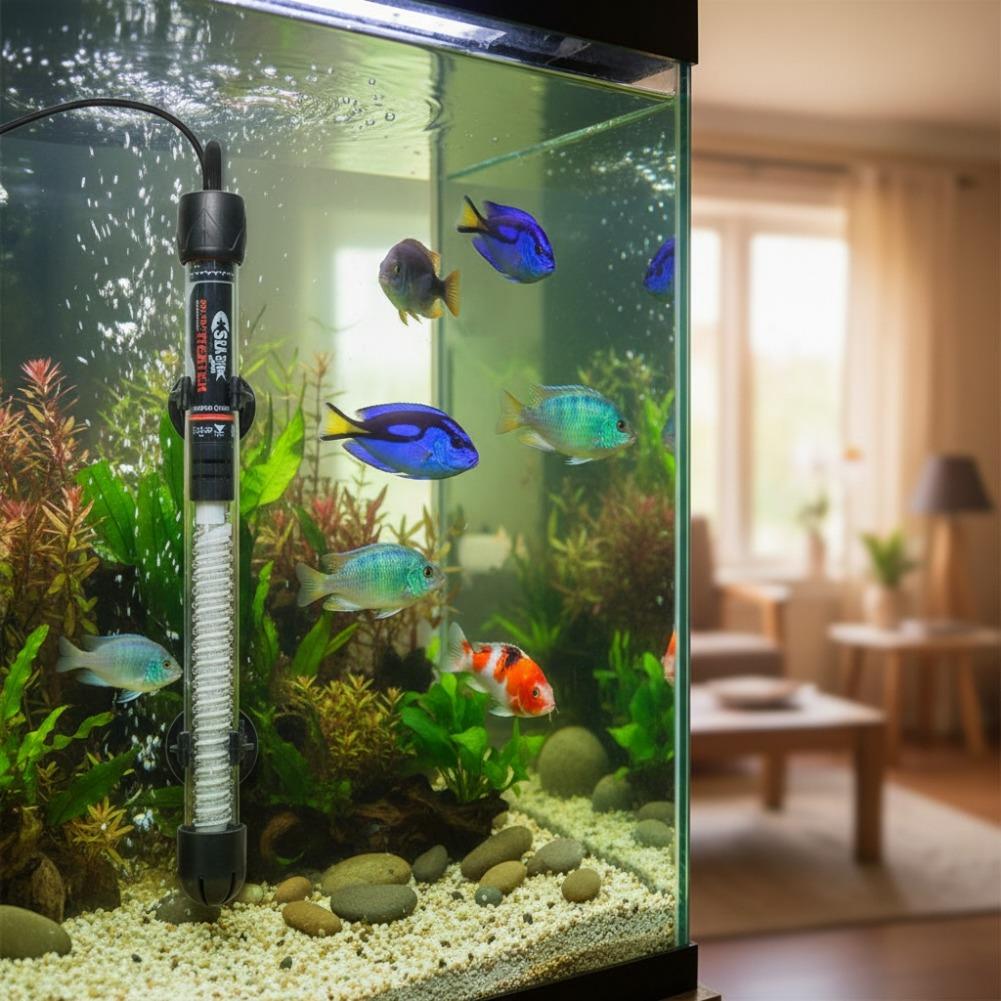 25W Submersible Aquarium Heate - Aquarium Heater Submersible ulasan dan harga